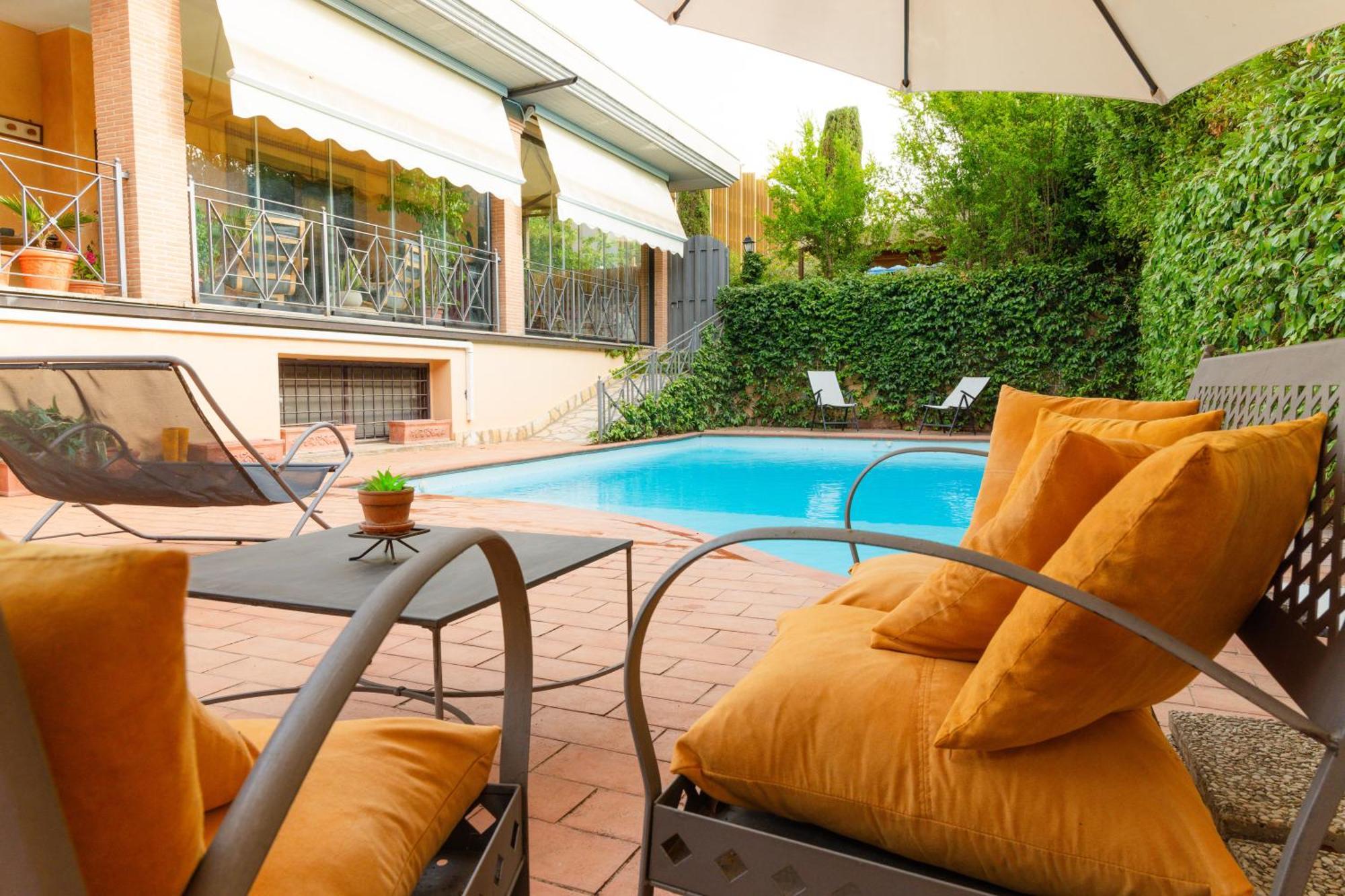 Villa Aureliana With Pool Near San Peter Rom Exteriör bild